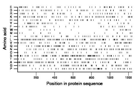 amino acid map