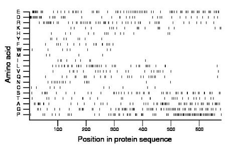 amino acid map