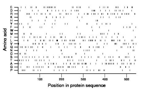 amino acid map