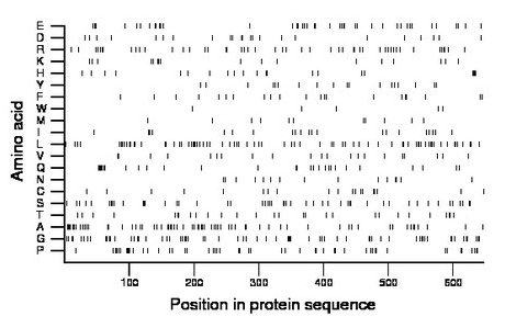 amino acid map