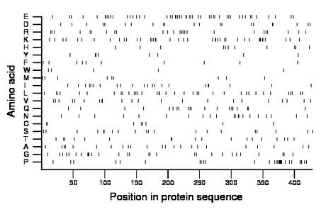 amino acid map