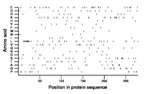 amino acid map