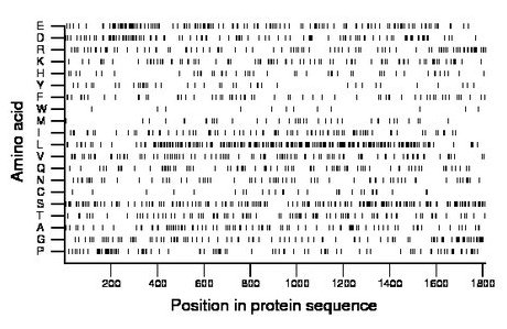 amino acid map