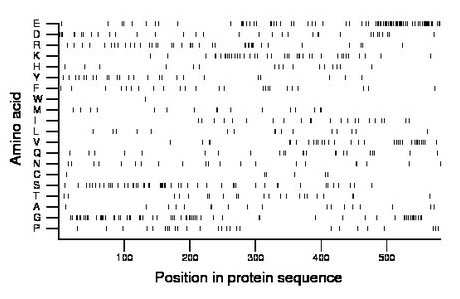 amino acid map