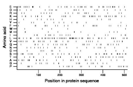 amino acid map