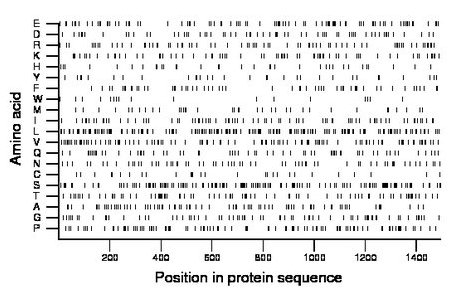 amino acid map