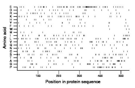 amino acid map