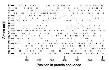 amino acid map