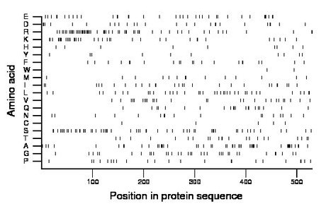 amino acid map