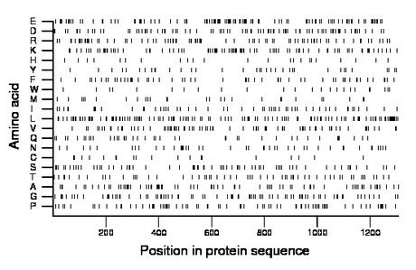 amino acid map