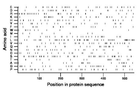 amino acid map