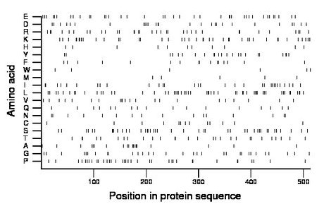 amino acid map