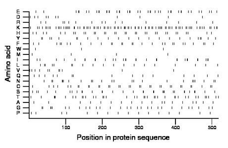 amino acid map