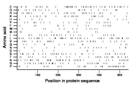 amino acid map