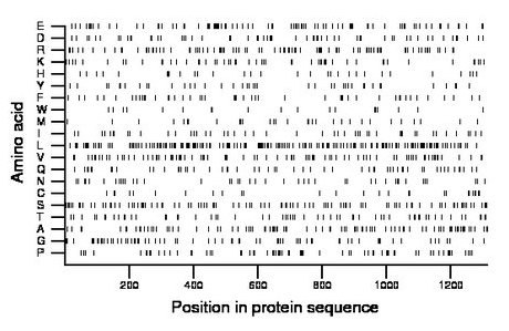 amino acid map