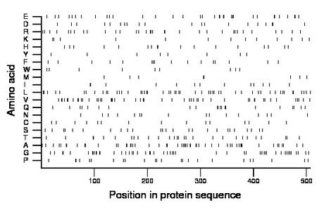 amino acid map