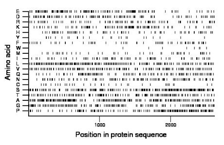 amino acid map