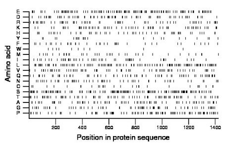 amino acid map