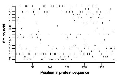 amino acid map