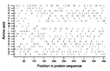 amino acid map