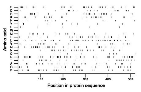 amino acid map