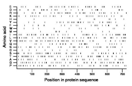 amino acid map