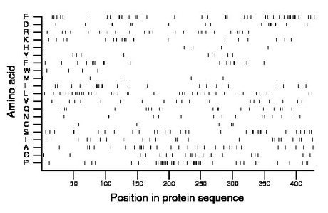 amino acid map