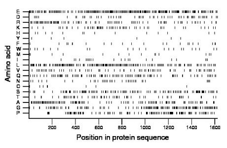 amino acid map