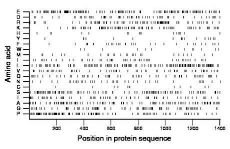 amino acid map