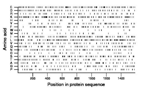 amino acid map