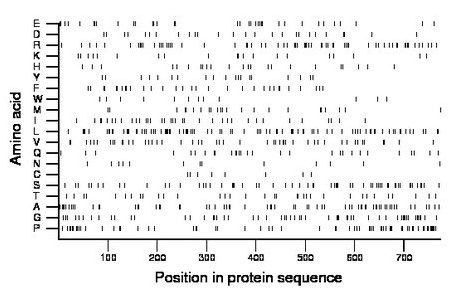 amino acid map