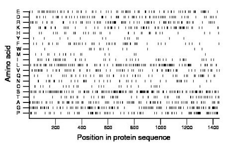 amino acid map