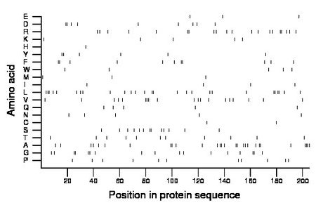 amino acid map