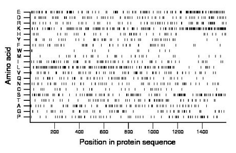 amino acid map