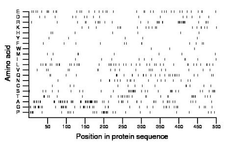 amino acid map