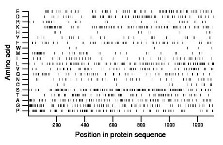 amino acid map