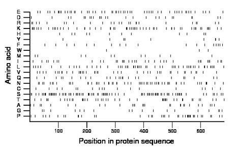 amino acid map