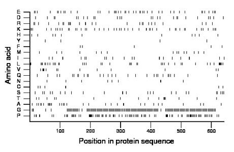 amino acid map