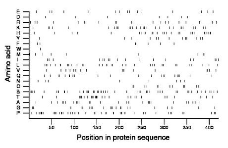 amino acid map