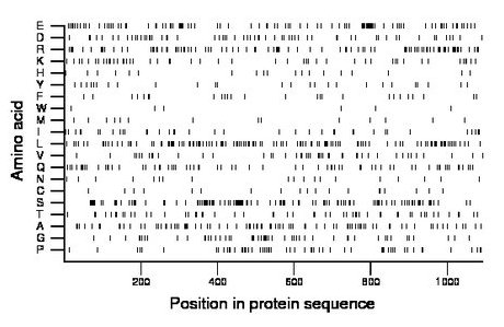 amino acid map