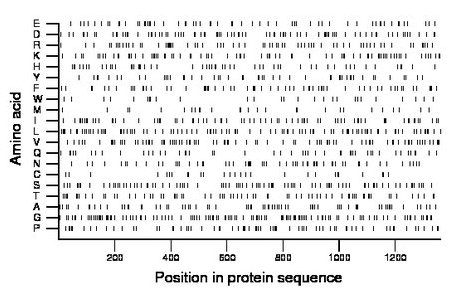 amino acid map