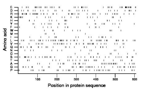 amino acid map