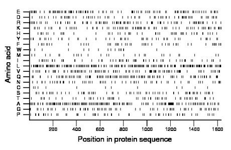 amino acid map