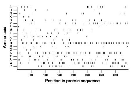 amino acid map