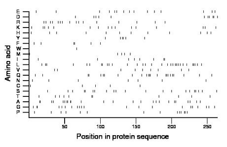 amino acid map