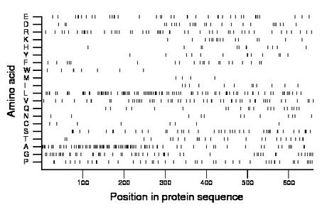 amino acid map