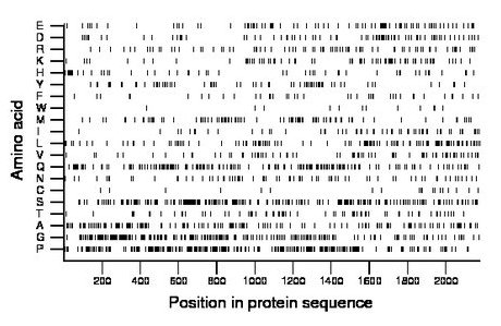 amino acid map