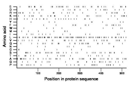 amino acid map