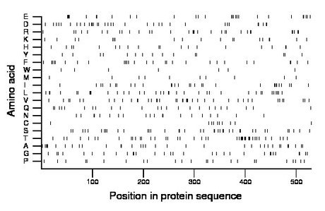 amino acid map