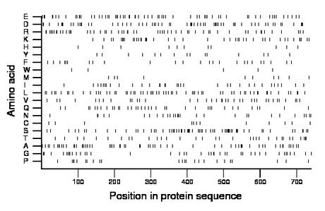 amino acid map